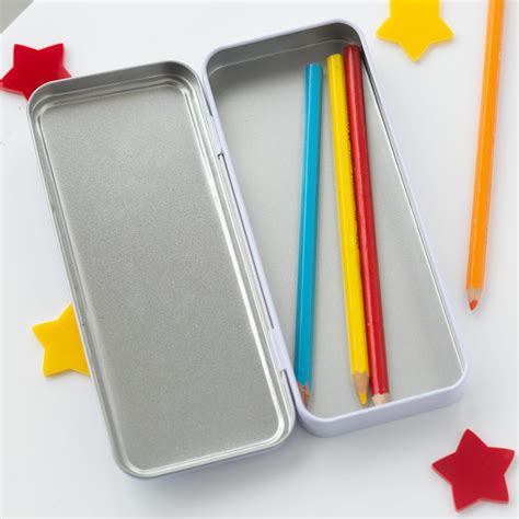 metal pencil boxes walmart|metal pencil case cost.